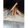oconee steel works PIZZA Wood Oven Andiron For Medium To