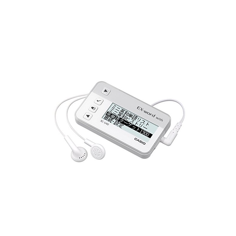 Casio XC-U40WE EX-WORD Digital Vocabulary Book with High School Model