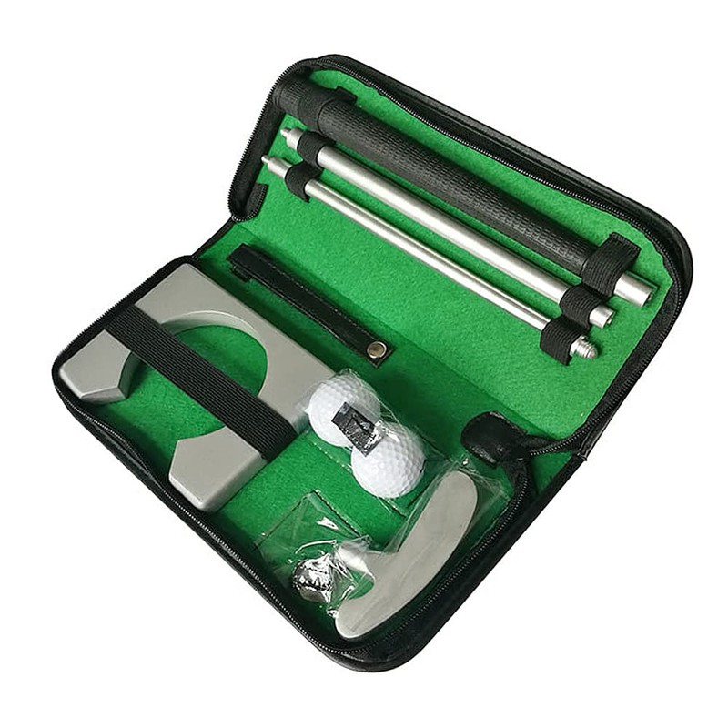 Mingzhe Golf Putting Set With Putter, 2 Balls, Cup for