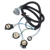 WEILEITE Right Passenger Side Tail Light Direct Wiring Harness Kit