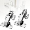 XINHAITC 2 Pack 90 Degree Cabinet Hinges Soft Close Folden