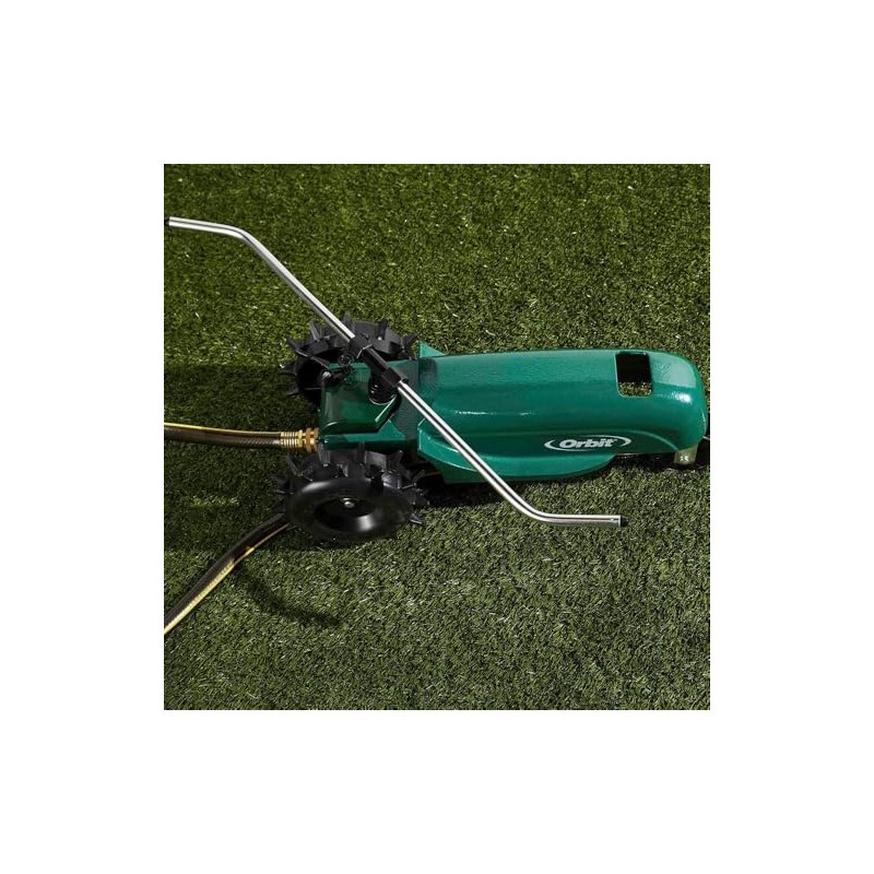 Orbit Traveling Sprinkler, Green (Traveling Sprinkler Arms & Tee Replacement)