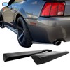 IKON MOTORSPORTS Rear Aprons, Compatible with 1999-2004 Ford Mustang, MDA