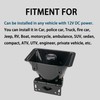 12V High Performance Siren Speaker 200 Watt Rectangle High-Performance PA