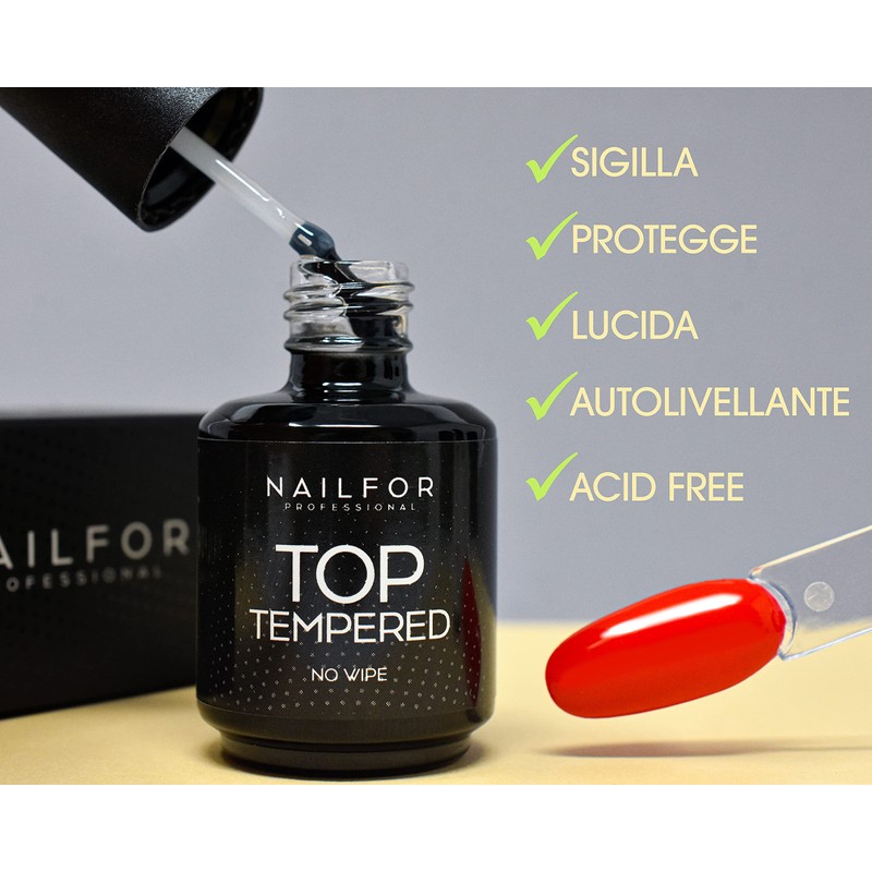 Top Tempered Versiegelungsmittel, extra glänzend, ohne Dispersion, 15 ml –