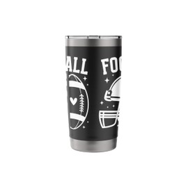 Football Gaga Of A Football Player Gaga Stainless Steel Insulated Tumbler