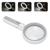 Magnifying Glass 5X 12X Handheld Magnifier with 18pcs LED for