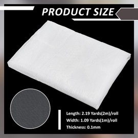 BENECREAT 80 Mesh Nylon Mesh Filter, 2.2 Yards Printing Fabric Mesh, Woven Net Sheet Filter Cloth for Paint Home Brewing Gardening