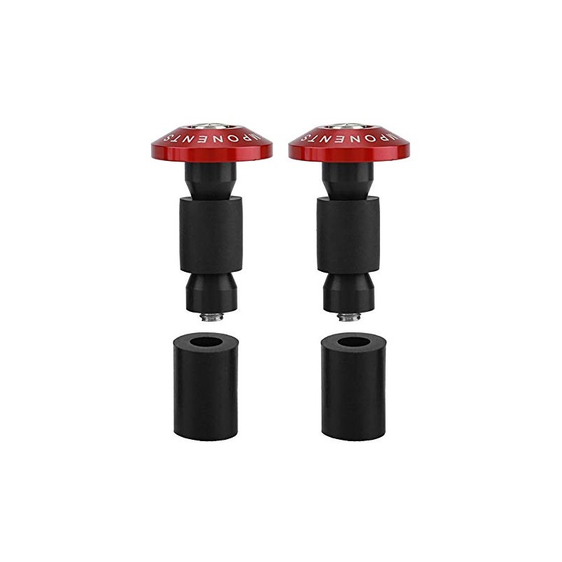 Aramox Motorcycle Handlebar Plug, 22mm 7/8inch Handlebar End Slider Plug