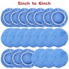 20 Pcs Microfiber Car Polishing Bonnet Pads (5 to 6