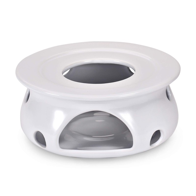 Urban Lifestyle Teapot Warmer Tea Warmer Ceramic (White) Tea Oven