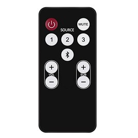 Replaced Remote fit for Polk Audio Soundbar RE15031 5000 3000 6500BT 6500 6000 2000 4000 9000 SB5000IHT Surroundbar 5000 iht Surroundbar 6000 iht Surroundbar 3000 Surroundbar 3000 iht ONE Step IHT3000