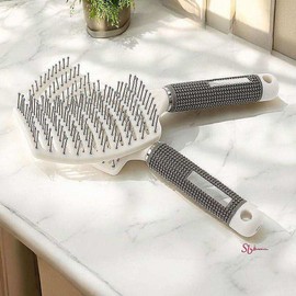 SellerbuddyE Root Volume Up 2p Set Dry Bit Hair Brush White def178