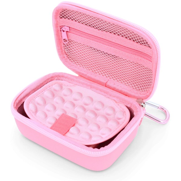 CASEMATIX Storage Case for Moonbird Moonbuddy Breathing Device - Pink