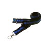 20mm Lanyard with Safety Break Away and Metal Clip -