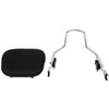 CCIYU Motorcycle Detachable Sissy Bar Passenger Rear Backrest Pad with