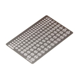 Wave Finish Products Series Basic Etching Round 4 Plastic Model Parts OF-074