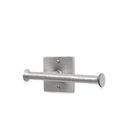 Monarch Abode 18005 Hand Hammered Satin Nickel Toilet Paper Holder