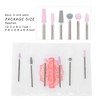Stainless Steel Nail Drill Bit Accessory Manicure Nail File Drill