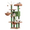 Hey-brother Cat Tree, 53 inch Cat Tower for Indoor Cats,