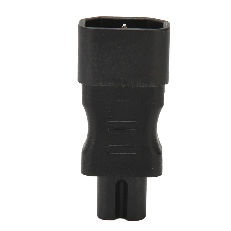 4Pcs IEC320 C14 to IEC320 C7 Power Adapter Universal Black