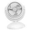 Table Fan 4 Speed Modes Stable Base Ultra Quiet Rechargeable
