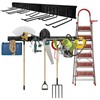 TORACK Tool Storage Rack, Heavy Duty Steel Garage Wall Mount