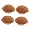 Levemolo Natural Coconut Fiber Round Liners 4pcs Replacement Liners for