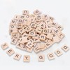 100 PCS Wood Letter Tiles Wooden Tiles