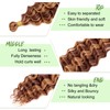 Eerya Long Curly Braiding Hair 18 Inch 2 Packs Deep