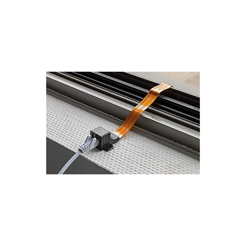 Goobay RJ45 Fensterdurchf hrung 0,30 m