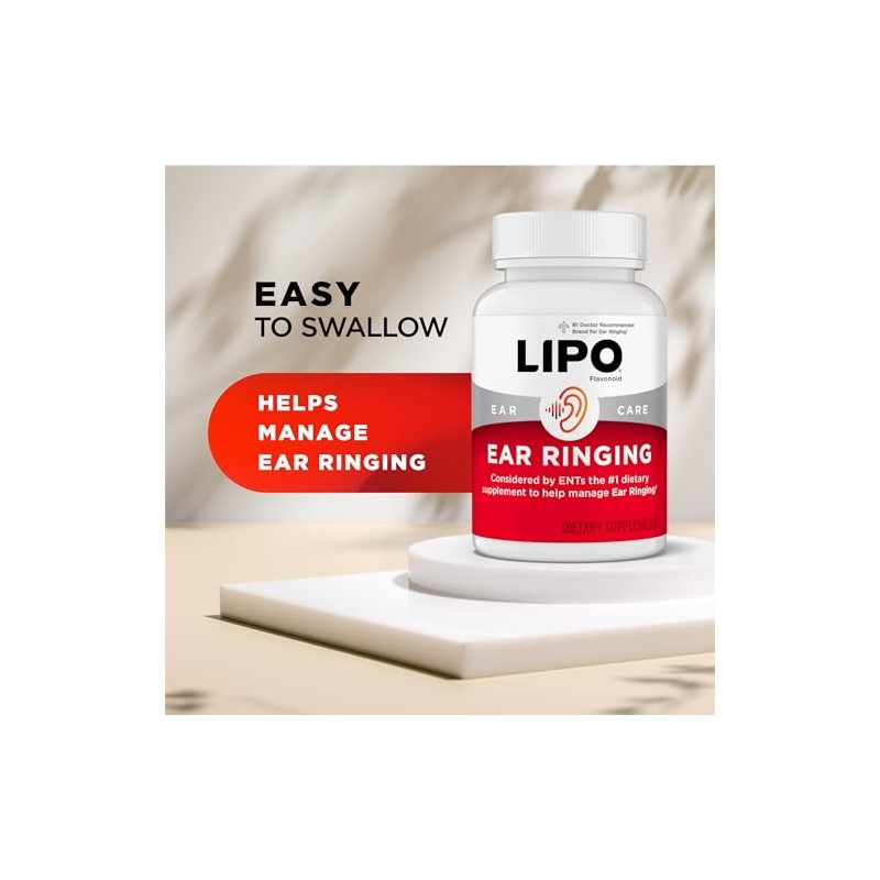 Lipo-Flavonoid Plus 100 Caplets - Vitaminas esenciales - Bienestar auditivo