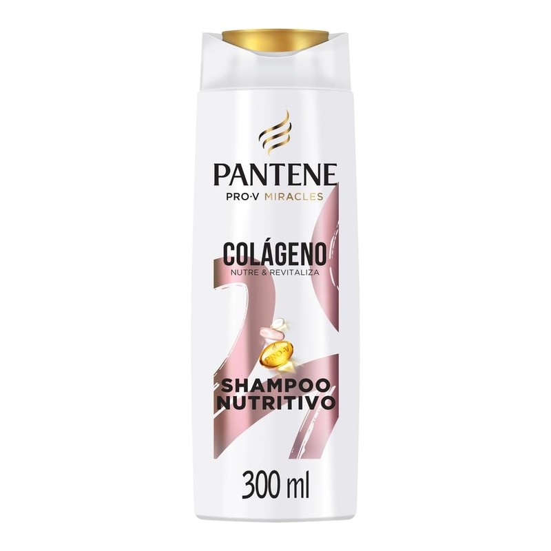Pantene Pro-V Miracles Colágeno Nutre & Revitaliza Shampoo Nutritivo 300