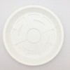 Chip Container HS CAN ROUND 190 Unit White + Clear Lid