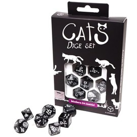 Set di dadi moderni per gatti