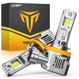 FAHREN Upgraded & Brightest H7 Led Bulbs, (𝟏,𝟐𝟎𝟎%) 𝟏𝟐𝐗 𝟗𝟎,𝟎𝟎𝟎𝐋𝐌 Ultra Bright 6500K H7 fog light, Mini Size No Adapter Needed.IP68 Waterproof,Plug and Play, Pack of 2