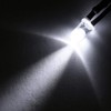 uxcell 10Pcs 3mm Pre Wired LED, White DC24V Clear Lens,