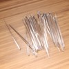 BambooMN - Triangular Food and Drink Plastic Prism Picks -