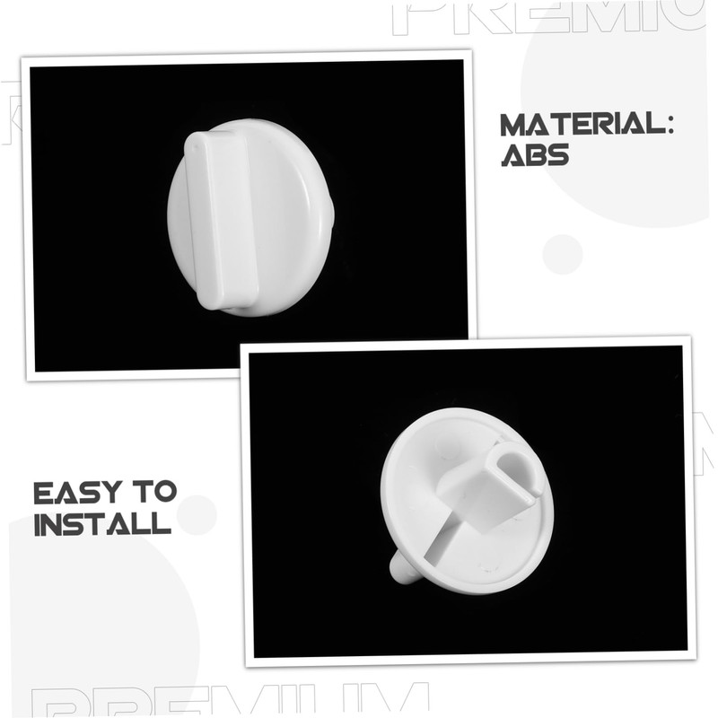 STOBAZA 2pcs Universal Refrigerator Temperature Control Knob Replacement 27mm Adjustable