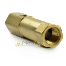 New In Line Check valve for air compressor 1/4" FPT x 1/4" FPT