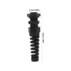 NOLITOY 10pcs Adjustable Nylon Cable Gland Joints Spiral Connector for