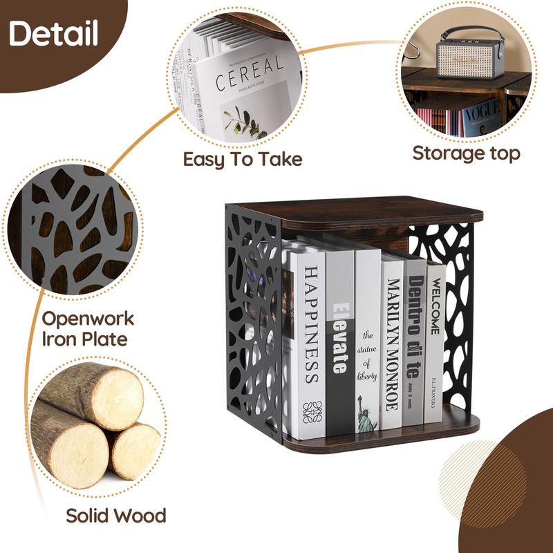 CILXGQLN 1 Cube of Magazine Rack, Modern Floor Magazine Holder