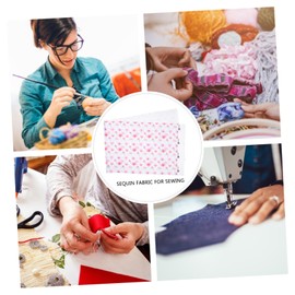 jojofuny Decorative Quilting Fabric Sheet Floral Patterned Fabric for DIY Sewing Crafting and Quilting Projects Lightweight and Versatile DIY Supplies