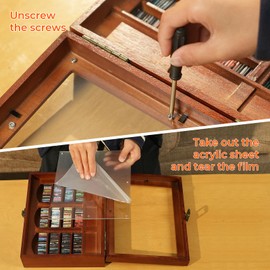 BBVCX Anxiety Bookshelf | Get rid of Your Anxiety,Home & Office Décor for Book Lovers,Miniature Book Matchbox Display Cabinet, Creative Ornaments, Stress-Relieving Gifts for Family and Friends