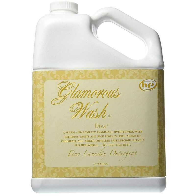 Tyler Candle Glamorous Wash Diva Laundry Detergent 128oz w/Diva Sachets
