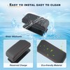 BIXUAN Car Door Armrest Universal PU Leather Car Armrest Left