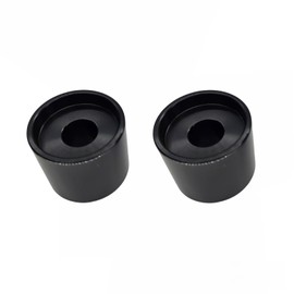 1” inch Riser Extension for 1-1/2 or 1-1/4 motorcycle Handlebar - Black Spacers
