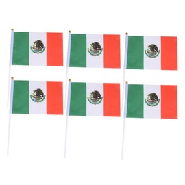 50Pcs Mexicana Mini De Países Mexico Party Favors Stick Flags Of Country Hand Hand Stick Flags Country Flags On Stick Mexico Stick Flag Banner Handheld Rusia