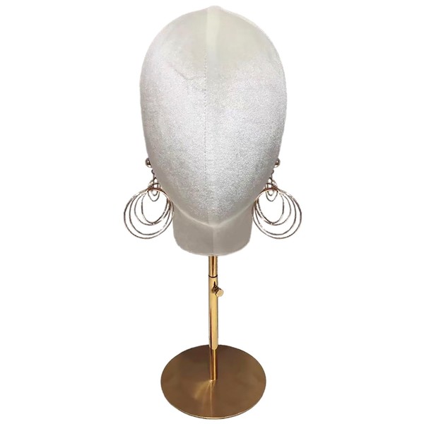 CHADWICK Mannequin Head Stand for Hat and Wig Display, Pinnable