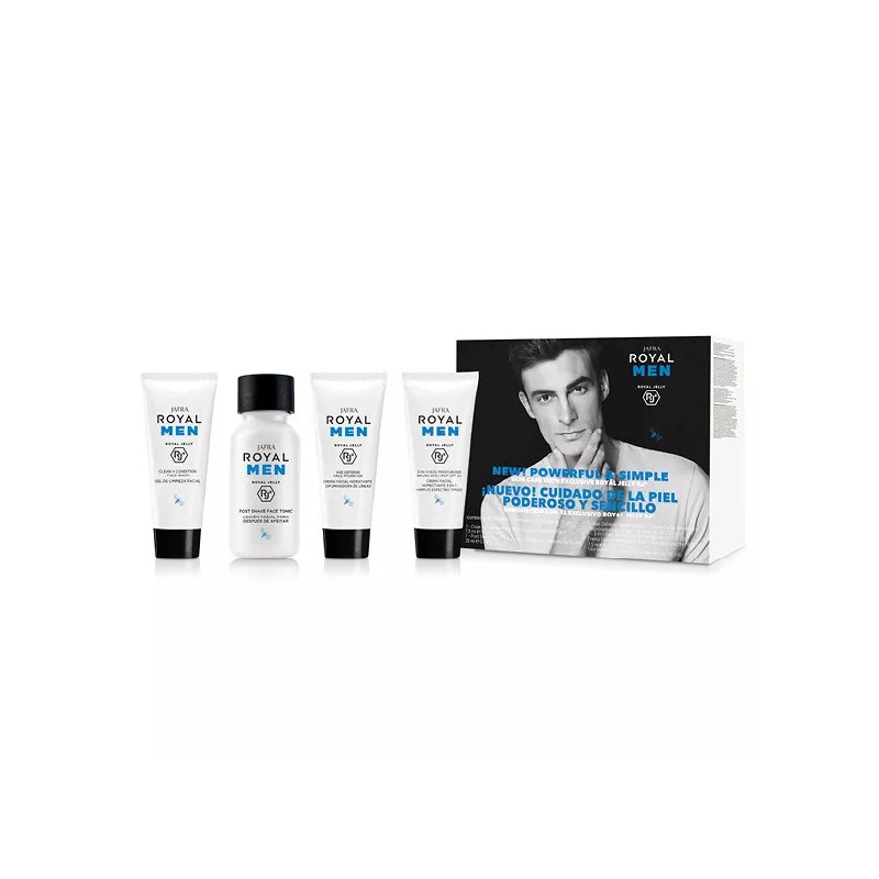 JAFRA ROYAL MEN, SKIN CARE FOR MEN TRAVEL SET 4
